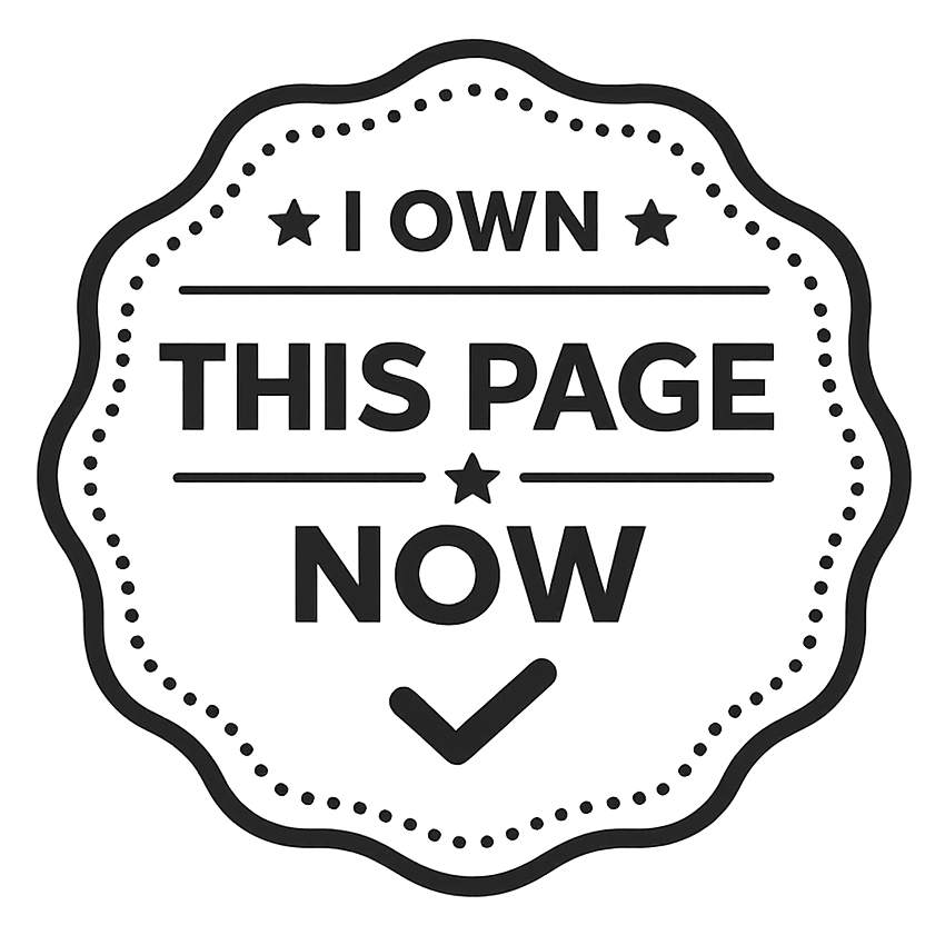 I Own This Page logo